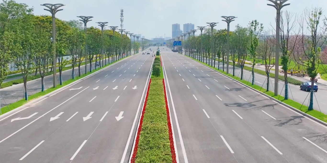 太炫酷啦！德陽首條“智慧道路”試通車！位置在……